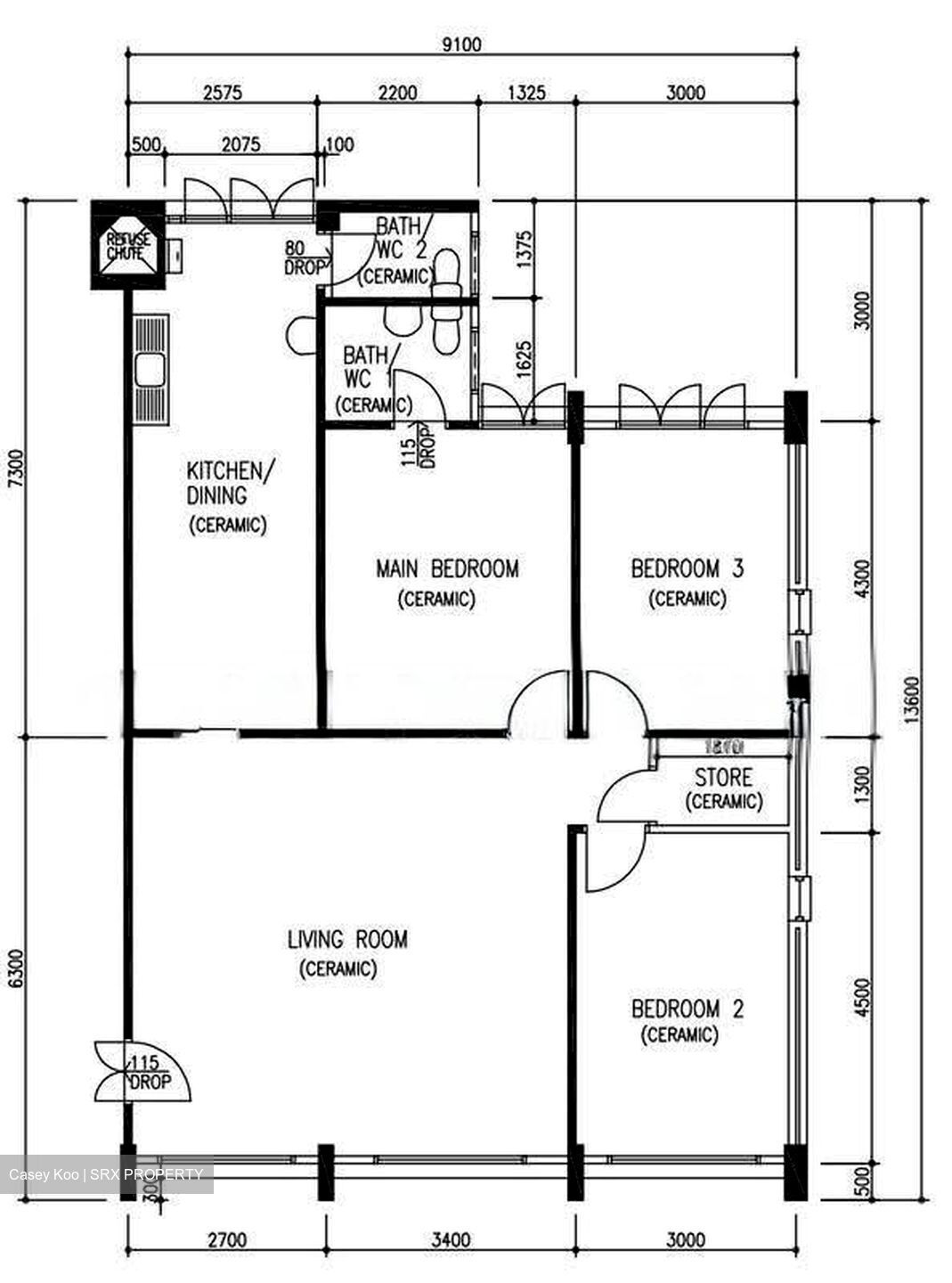 Blk 868 Yishun Street 81 (Yishun), HDB 4 Rooms #608569201